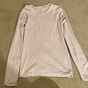 Lululemon Swiftly Tech Long Sleeve Lavender Size 4